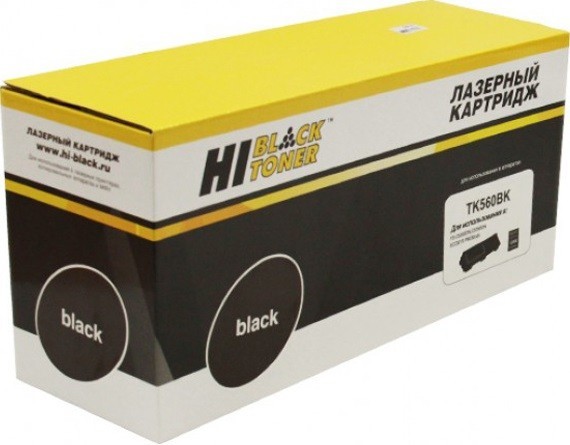 Картридж Hi-Black (HB-TK-560Bk) для Kyocera-Mita FS-C5300DN/ C5350DN, Bk, 12K