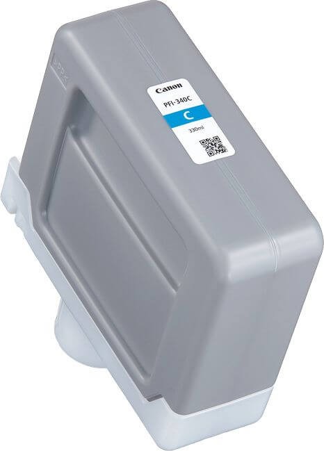 Картридж Canon PFI-340C 4775C001 оригинальный для Canon ImagePrograf TZ-30000/ TZ-32000, голубой (cyan), 330 мл