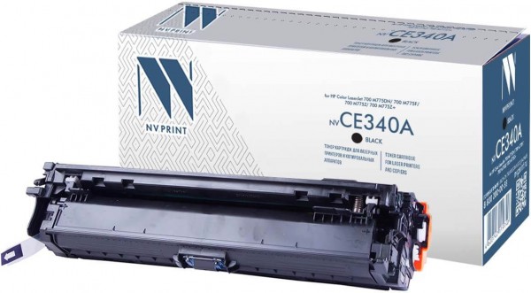 Картридж NV Print CE340A Black для принтеров HP CLJ Color M 775 (13500k)