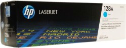 Картридж HP CE321A (128A) оригинальный для принтера HP Color LaserJet Pro CP1525N/ CP1525NW/ CM1415 mfp cyan, 1300 страниц