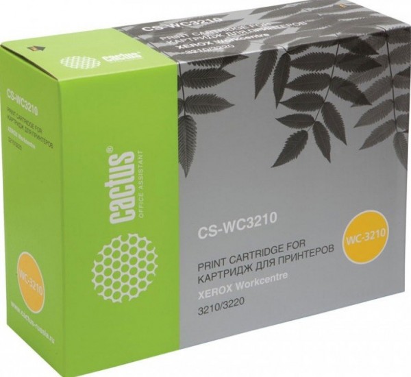 Картридж Cactus 106R01485 (CS-WC3210) для принтеров Xerox WorkCentre 3210/ 3220 черный 2000 страниц