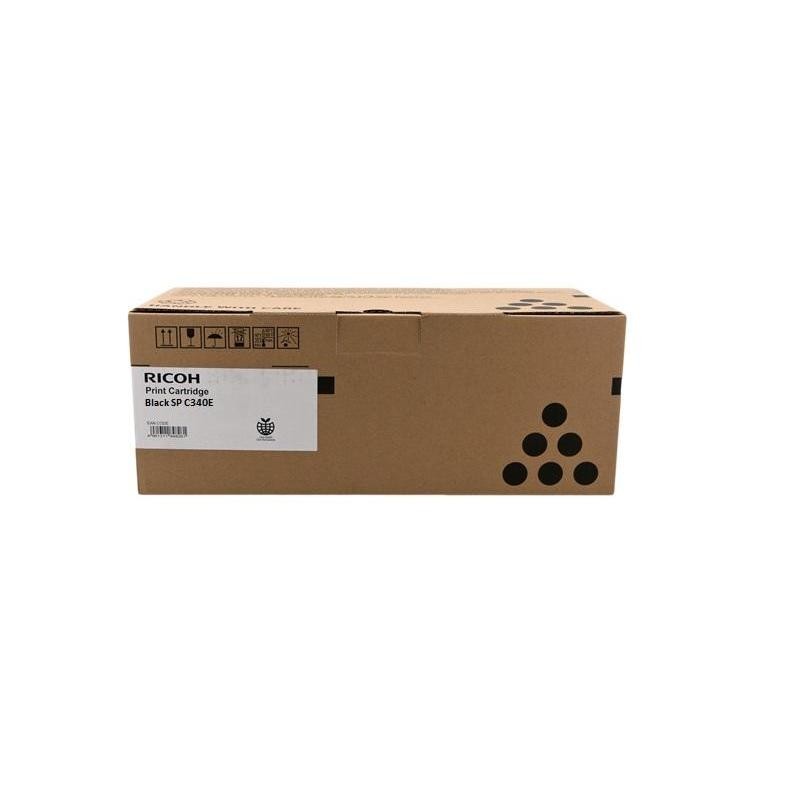 Картридж Ricoh SP C340E (407899) оригинальный для Ricoh Aficio SP C340, черный, 3800 стр.