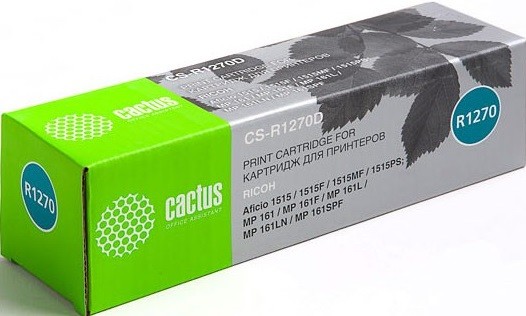 Картридж Cactus 842024 (CS-R1270D) для Ricoh Aficio 1515/ 1515F/ MF/ PS;MP161/ F/ L/ / LN/ SPF черный (7 000 стр.)