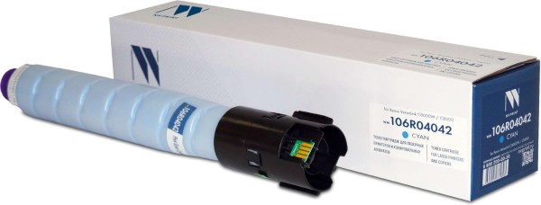 Картридж NV Print 106R04042 (NV-106R04042C) Cyan для Xerox VersaLink C8000, голубой, 7600 стр.