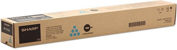 Картридж Sharp BP-GT70CA/ BPGT70CA оригинальный для Sharp BP50Cxx/ BP55C/ BP60Cxx/ BP70Cxx, голубой, 24000 стр.