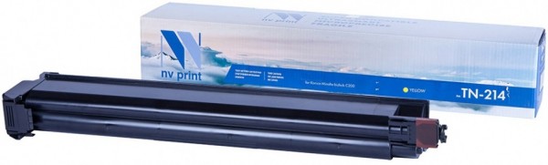 Тонер-картридж NVP совместимый NV-TN-214 Yellow для bizhub C200 (18500k)