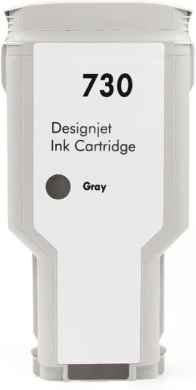 Картридж NV Print №730 (NV-P2V72A) Gray для HP DesignJet T1600/ T1700/ T2600, серый, 300 мл