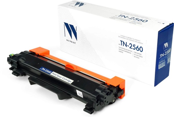 Картридж NV Print TN-2560 (NV-TN-2560) для Brother HL-L2460DN/ HL-L2460DW/ DCP-L2640DW/ MFC-L2805DW/ MFC-L2885DW, 1200 стр.