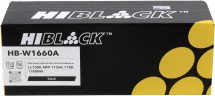 Картридж Hi-Black W1660A (HB-W1660A) Black (с чипом) для HP Laser 1008/ MFP 1188, чёрный, 1,5K