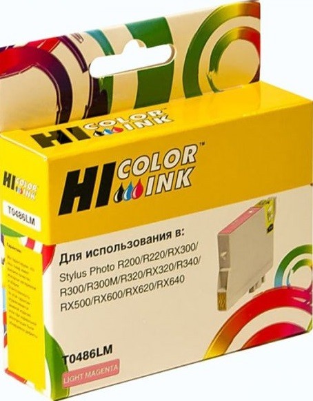 Картридж Hi-Black (HB-T0486) для Epson Stylus Photo R200/ R300/ RX500/ RX600, LM