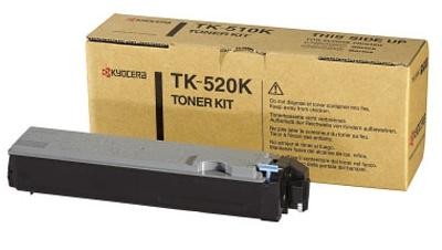 Картридж Kyocera TK-520K (1T02HJ0EU0) оригинальный для принтера Kyocera FS-C5015N black, 6000 страниц