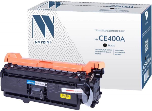 Картридж NV Print CE400A Black для принтеров HP CLJ Color M551 (5000k)