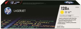 Картридж HP CE322A (128A) оригинальный для принтера HP Color LaserJet Pro CP1525N/ CP1525NW/ CM1415 mfp yellow, 1300 страниц