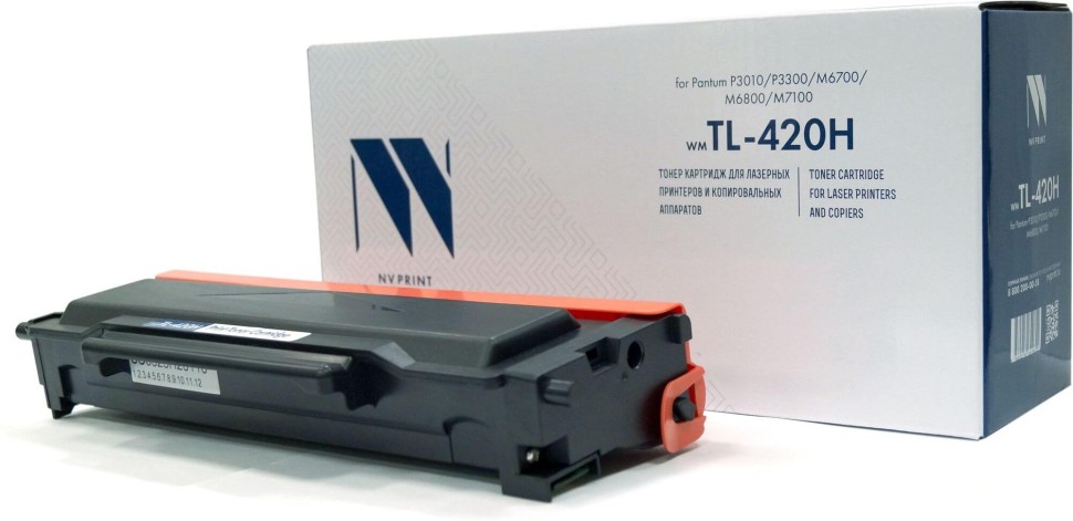 Картридж NV Print TL-420H для принтеров Pantum P3010/ P3300/ M6700/ M6800/ M7100, 3000 страниц