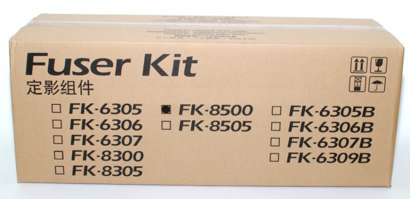 Печь в сборе Kyocera FK-8500 (302N493021/ 2N493021) оригинальная для принтера Kyocera FS-C8600dn/ FS-C8650dn, TASKalfa 4550ci/ 4551ci/ 5550ci/ 5551ci, 600 000 стр.