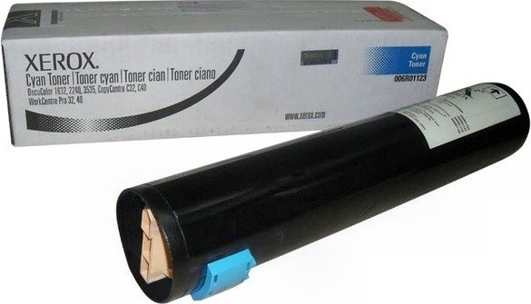 Картридж Xerox 006R01123 оригинальный для Xerox CopyCentre C32/ C40, DocuColor 1632/ 2240/ 3535, WorkCentre Pro 32/ 40, cyan, (15000 страниц)