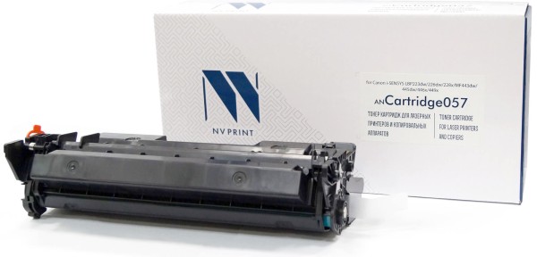 Картридж NV Print 057 (NV-057) для Canon i-SENSYS LBP223dw/ LBP226dw/ LBP228x/ MF443dw/ MF445dw/ MF446x/ MF449x/ MF455dw, 3100 страниц