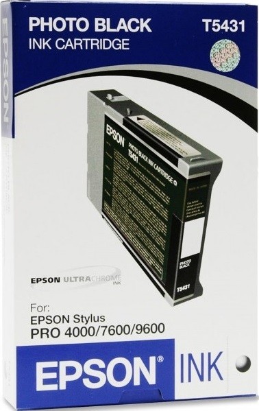 C13T543100 Картридж Epson T5431 для Stylus Pro 7600/9600 (черный)