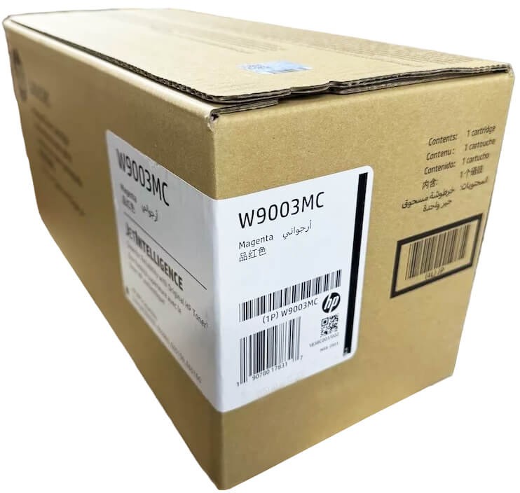 Картридж HP W9003MC Magenta оригинальный для HP LaserJet Managed E65050/ E65060, пурпурный, 28000 стр.