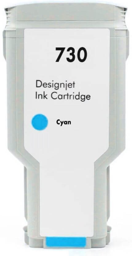 Картридж NV Print №730 (NV-P2V68A) Cyan для HP DesignJet T1600/ T1700/ T2600, голубой, 300 мл