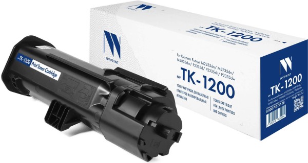 Картридж NV Print TK-1200 (NV-TK-1200) для Kyocera ECOSYS P2335d/ P2335dn/ P2335dw/ M2235dn/ M2735dn/ M2835dw, 3000 стр.