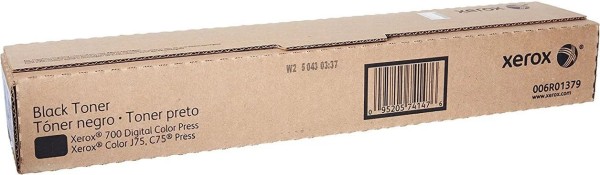 Картридж Xerox 006R01379 оригинальный для Xerox Color C75/ J75, Digital Color Press 700, black, (20000 страниц)