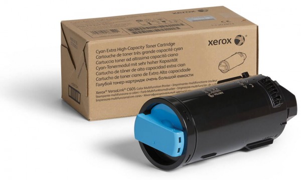 Картридж Xerox 106R03936 оригинальный для принтера Xerox VersaLink C605, cyan, увеличенный (16 800 стр.)