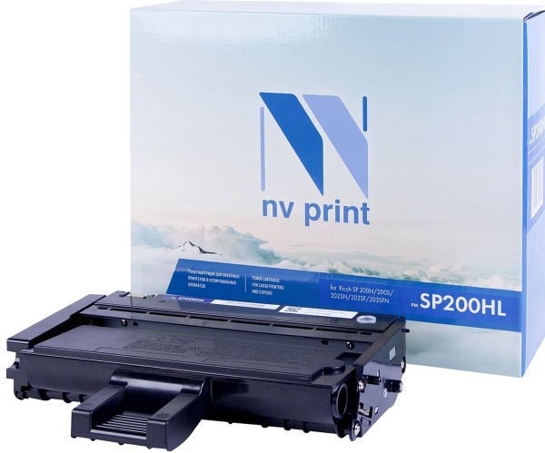 Картридж NVP совместимый Ricoh SP200HL для Ricoh SP 200N/ 200S/ 202SN/ 203SF/ 203SFN (1500k)