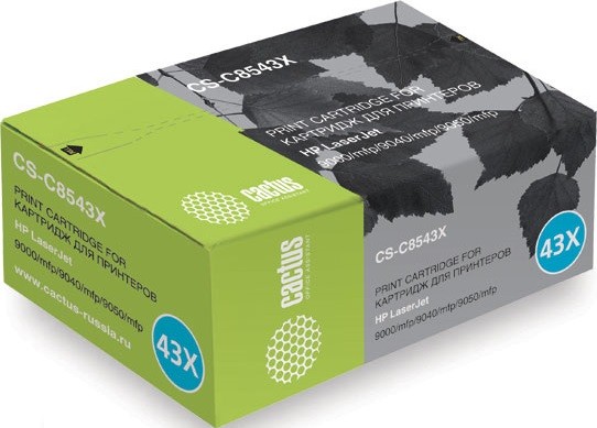 Cactus C8543X Картридж (CS-C8543XV) для принтеров HP LaserJet 9000