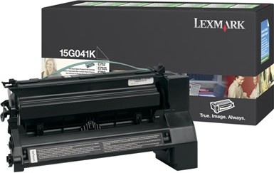 15G041K оригинальный картридж Lexmark для принтера Lexmark C750/752/762, black, 6000 страниц