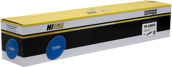 Картридж Hi-Black TK-8365C (HB-TK-8365C) для Kyocera TASKalfa 2554ci, голубой, 12000 стр.