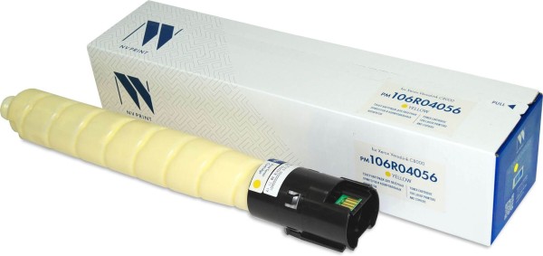 Картридж NV Print 106R04056 (NV-106R04056Y) Yellow для Xerox VersaLink C8000, жёлтый, 16500 стр.