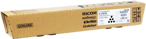 Картридж Ricoh IM C3510 (842506) оригинальный для Ricoh IM C3510/ C3010, чёрный, 40000 стр.