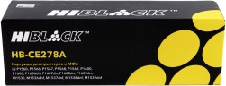 Картридж Hi-Black CE278A (HB-CE278A) для HP LJ Pro P1566/ P1606dn/ M1536dnf, 2,1K