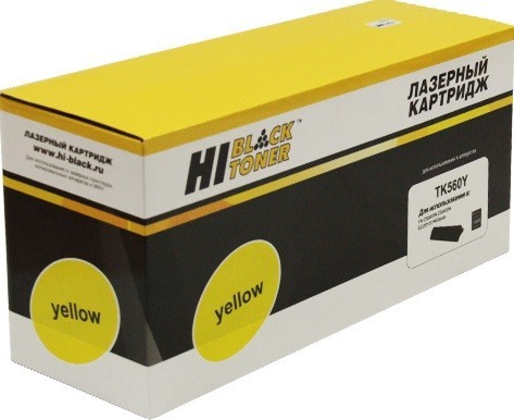 Картридж Hi-Black (HB-TK-560Y) для Kyocera-Mita FS-C5300DN/ C5350DN, Y, 10K