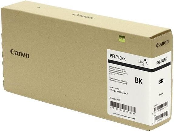 Картридж Canon PFI-740BK 4769C001 оригинальный для Canon ImagePrograf TZ-30000/ TZ-32000, чёрный (black), 700 мл