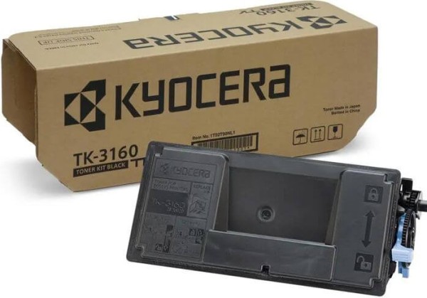 Картридж Kyocera TK-3160 (1T02T90NL0) оригинальный для Kyocera P3045dn/ P3050dn/ P3055dn/ P3060dn, 12 500 стр.