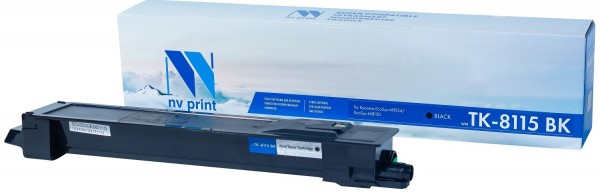 Картридж NVP совместимый NV-TK-8115 Black для Kyocera EcoSys-M8124/EcoSys-M8130 (12000k)