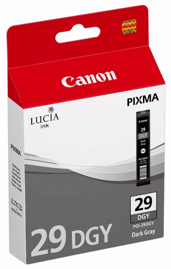 4870B001 Canon PGI-29DGY артридж для Pixma Pro 1, Тёмно-Серый, 670 стр. 
