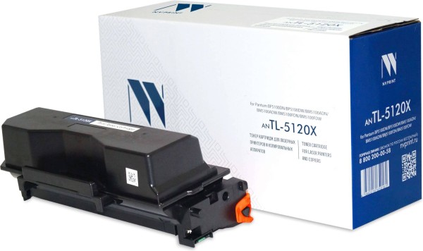 Картридж NV Print TL-5120XP (NV-TL-5120XP) для Pantum BP5100DN/ BP5100DW/ BM5100ADN/ BM5100ADW/ BM5100FDN/ BM5100FDW, увеличенный, 15000 стр.