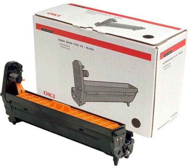 Фотобарабан OKI (42126608) оригинальный для принтера OKI C5100/ C5150/ C5200/ C5300/ C5400/ C5510, чёрный, 17000 страниц