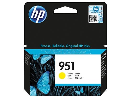 Картридж оригинальный HP 951 (CN052AE) для Officejet Pro 8610/ 8620, желтый, 700 стр.