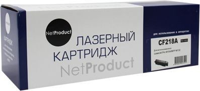 Тонер-картридж NetProduct (N-CF218A) для HP LJ Pro M104/ MFP M132, 1,4K, без чипа