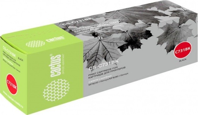 Купить 6272B002 Cactus Cartridge 731BK Картридж (CS-C731BK) для ...