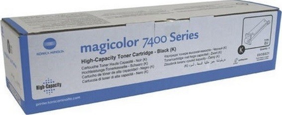 Картридж Konica-Minolta (8938621) оригинальный для принтера Konica-Minolta magicolor 7450/ 7450 II, чёрный, 15000 стр.