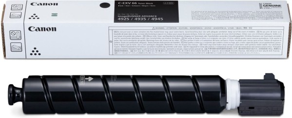 Картридж Canon C-EXV66 5745C002 Black оригинальный для Canon imageRUNNER ADVANCE 4925/ 4935/ 4945, чёрный, 44500 стр.