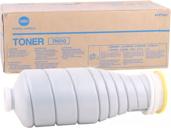 Картридж Konica-Minolta TN-010 (A0YT051) оригинальный для принтера Konica-Minolta bizhub Pro 1050e / 1050eP, чёрный, 115 000 стр.