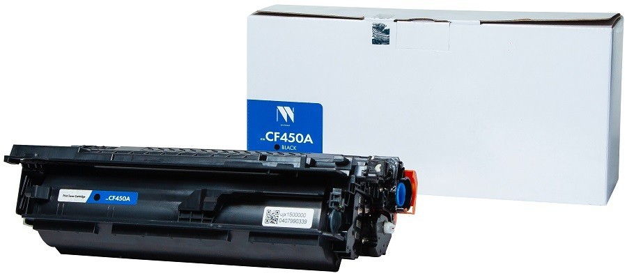 Картридж NV Print CF450A Black для принтеров HP LaserJet M652dn/ M652n/ M653dn/ M653x/ M681dh, 12500 страниц
