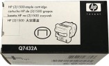 Картридж со скрепками HP Q7432A оригинальный для принтера HP LJ M2727/ M3035/ 3390/ 3392/ CM3530/ M525/ M575, 2*1500 шт.