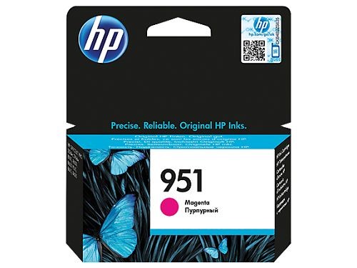 Картридж оригинальный HP 951 (CN051AE) для OfficeJet Pro 8610/ 8620, пурпурный, 700 стр.